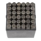 Partner PT03041 3 mm 36 Parça Çelik Harf ve Rakam