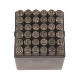Partner PT03043 5 mm 36 Parça Çelik Harf ve Rakam