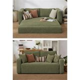 Partner Sofa & Yatak & Berjer - Yeşil - ÇİFTLİ