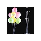 Party City 7'li Şeffaf Balon Süsleme Standı – 75 Cm | Profesyonel Parti Dekorasyonu Için Ideal