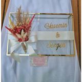 Party Housee Organizasyon Party Housee Organizsayon Söz Nişan Gold Çikolata Kutusu 22X32CMCM