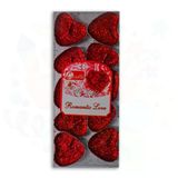 Party Marty Kalpli Simli Kırmızı Mum 10LU - 2 Paket
