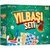 Party Marty Route Yılbaşı Seti 3Lü Oyun Seti Tombala Fırdöndü Kızma Birader