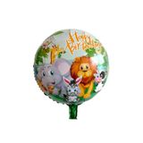 PartyGross Safari Folyo Balon Happy Birthday 18”