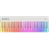 Partykeys Keyboard – Light-Guided Mıdı Piano Keyboard | White