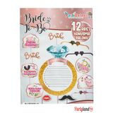 PartylandTR Bride To Be Konuşma Balonu 12 Adet El kartı