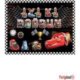 Partylandtr Şimşek Mcqueen Cars Temalı Iyiki Doğdun 3D Banner