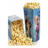 Partyy Bag Elsa Temalı Mısır Kutusu 8'Li Popcorn Kutusu