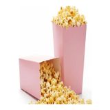 Partyy Bag Pembe Mısır Kutusu 8'Li Popcorn Kutusu