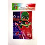 Partyy Bag Pijamaskeliler Temalı Baskılı 120X180 Plastik Doğum Günü Parti Masa Örtüsü