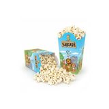 partyy bag Safari Temalı Mısır Kutusu 8'li Popcorn Kutusu