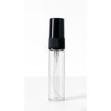 Parvati Taşınabilir Cep Parfüm Şişesi Çantalık Dolabilir Vidalı Mini Boş sprey Cam Şişe 5 ml (1 Adet)
