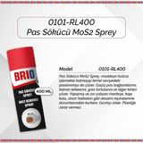 Pas Sökücü Mos2 Sprey 400 ml - standart