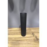 Paşa Cam Silindir Cam Vazo Mat Seri 27 Cm Yükseklik 7.5 Genişlik Yeni Model Seri