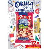 Paşa Kuruyemiş Çiğ Kaju & Turna Yemişi 40 gr x 12 Adet (Toplam 480 Gr)