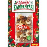 Paşa Kuruyemiş Çiğ Karışık Kuruyemiş 250 gr, Naturel Tuzsuz Karışık Kuruyemiş