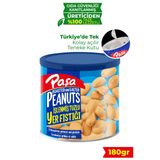 Paşa Kuruyemiş İşlenmiş Yer Fıstığı Teneke Kutu 180 Gr