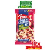 Paşa Kuruyemiş Kaju & Cranberry Mix 40 gr X 12 Adet (480 GR), Çiğ Karışık Kuruyemiş