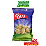 Paşa Kuruyemiş Kavrulmuş Antep Fıstığı 70 Gr X 6 Adet (420 Gr)