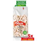Paşa Kuruyemiş Kavrulmuş Kabak Çekirdeği 200 gr x 5 Adet (1 kg)