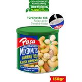Paşa Kuruyemiş Kavrulmuş Karışık Kuruyemiş Teneke Kutu 150 gr