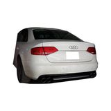 Paşa Tuning Audi A4 B8 2008 - 2012 S4 Arka Tampon Eki - Difüzör ( Plastik)