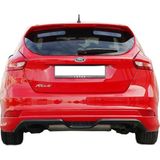 Paşa Tuning Ford Focus 3 Makyajlı 2014 Sonrası Arka Tampon Eki - Difüzör (Plastik)