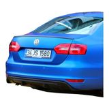 Paşa Tuning Volkswagen Jetta 2010 - 2014 R Model Arka Tampon Eki - Difüzör (Plastik)