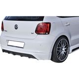 Paşa Tuning Volkswagen Polo 6R 2010 - 2014 Rieger Makyajsız Arka Tampon Eki - Difüzör (Plastik)