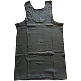 Paşa Yıldız Erkek Fitilli Likralı Erkek Atlet Siyah - XL