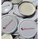 Paşabahçe 10 Adet Kavanoz Kapağı Orijinal, 82 Mm. Konserve Kavanoz Kapağı