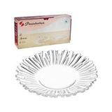 Paşabahçe 10531 Aurora 6lı Çay Tabağı Şeffaf