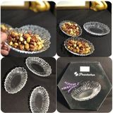 Paşabahçe 10545 Aurora Oval Çerezlik 6lı 15X10CM - (No Color)