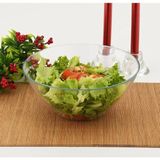 Paşabahçe 10697 Iconic Cam Salata Kasesi 2950 cc 25 cm - Şeffaf