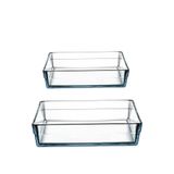 Paşabahçe 159129 Borcam Premium Kare 2'li Tepsi Set