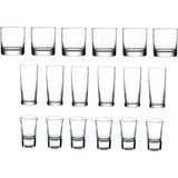 Paşabahçe 18 Parça Istanbul Viski Rakı ve Shot Seti