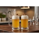 Paşabahçe 2 Li 395 cc Kulplu Pub&bira Bardağı