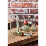 Paşabahçe 420805 Aware Iconic 365 ml Cam 4lü Su Meşrubat Bardağı Takımı - Yeşil