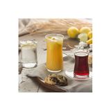 Paşabahçe 420845 Heybeli 6'lı Bardak Seti, 345 ml, Şeffaf, Cam