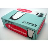 Paşabahçe 42181 Çay Bardağı 12'li - 120 ml - 12 Adet - Şeffaf