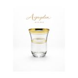 Paşabahçe 42191 Yaldızlı Çay Bardağı 6’lı Set - Ayaydın Home