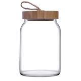 Paşabahçe 43583S00 860 ML Woody Bambu Kapaklı Kavanoz