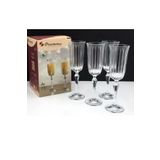 Paşabahçe 440300 Joy Ayaklı Meşrubat Bardağı 175cc 4 Lü Orjin. Kutulu
