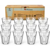 Paşabahçe 52862 V-Blok Casablanca Bardak 12'li Set 208 cc - 208cc - Şeffaf