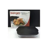 Paşabahçe 59024 Borcam Siyah Kapaklı Fırın Tepsisi 28x28cm