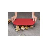 Paşabahçe 59124 Borcam Dikdörtgen Fırın Tepsi Kapaklı 40x27 cm