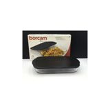 Paşabahçe 59124 Borcam Siyah Kapaklı Fırın Tepsisi 40X25 Cm 3850 Cc