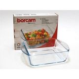 Paşabahçe 59854 Küçük Kare Borcam Tepsi 1040 cc