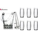 Paşabahçe 64074-53588 Nude Kristal Rakı Bardağı - Buz Kovası Seti