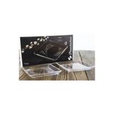 Paşabahçe 68317 CRYSTALLİN Madlen Tatlı Tabağı 2 Li El Üretim ORJin. Kutuludur